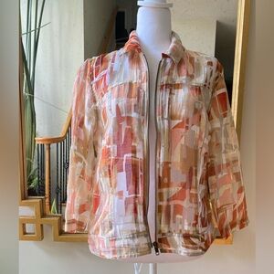 Coldwater Creek sheer women’s jacket, size small